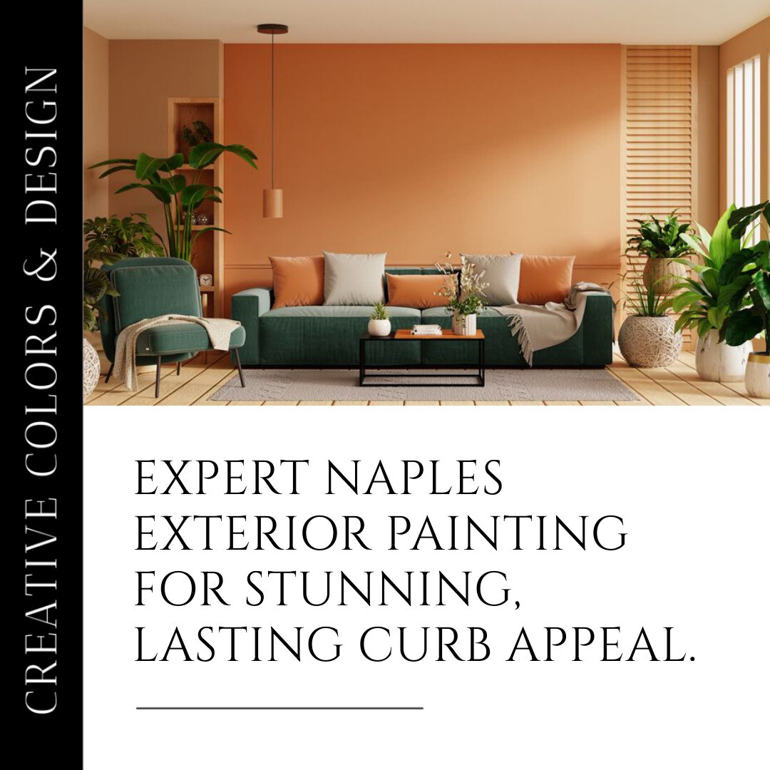 Boost Curb Appeal in Naples Florida with Creative Colors and Expert Exterior Painting Services