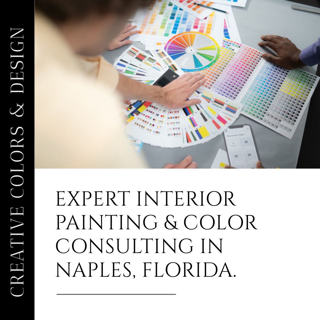 Creative Color Design and Residential Interior Painting Refresh Naples Florida Living Spaces