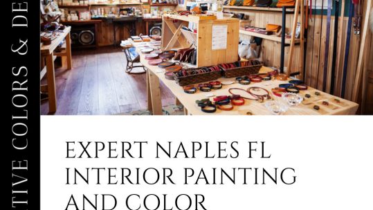 Naples Florida Homes Transformed with Creative Interior Colors and Professional Painting Services