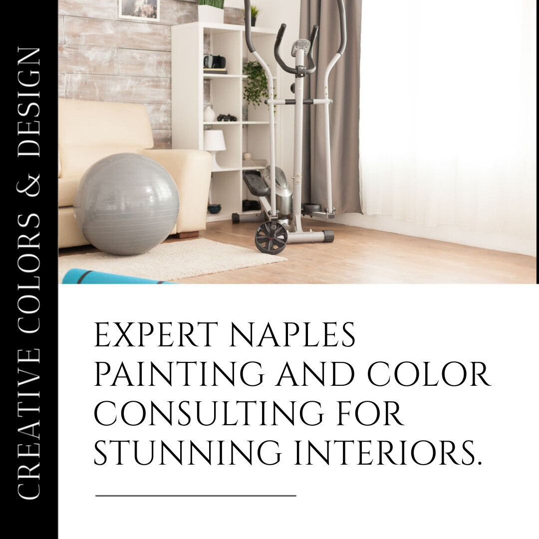 Naples Florida Interior Makeovers with Creative Color Design and Professional Painting Services