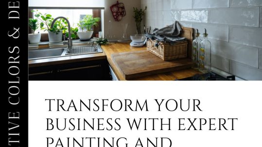 Revitalize Your Business Aesthetic with Creative Commercial Painting and Design in Naples Florida