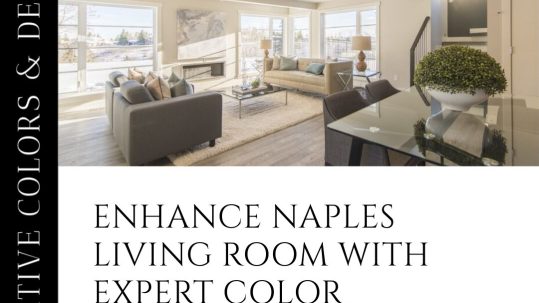 Revitalize Your Naples Living Room with Expert Color Solutions