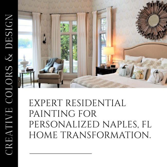 Creative Colors' Residential Painting Enhances Naples Homes