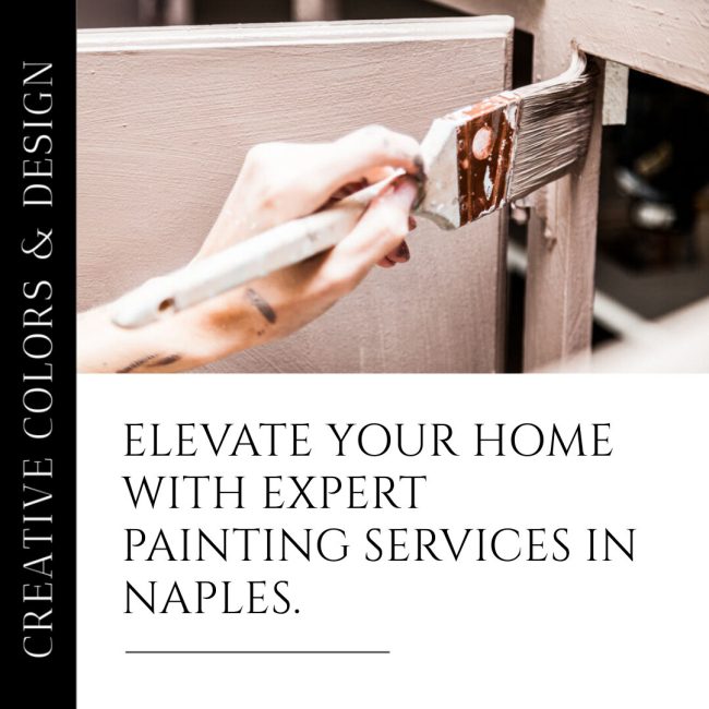Naples Homes Transformed by Creative Colors' Residential Painting Services