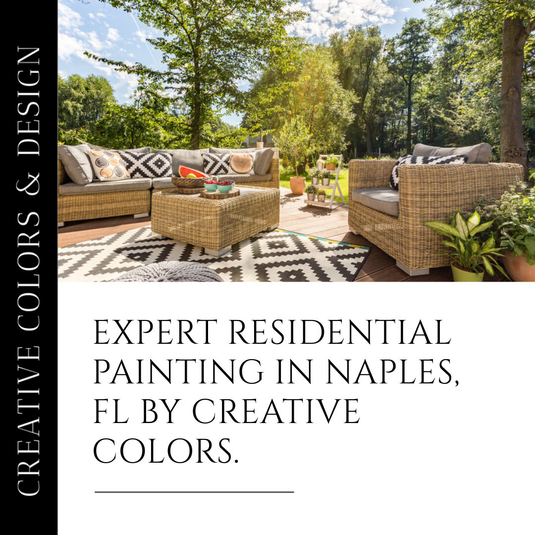 Naples Residential Painting: Elevating Homes with Expert Craftsmanship