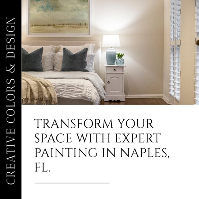 Naples Residential Painting Expertise by Creative Colors